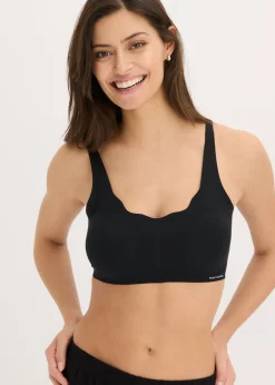 Clearance Sujetador básico Feel Comfort con corte láser sin aros Mujer Sin Costuras|Sujetadores