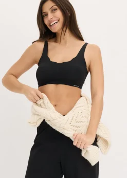 Clearance Sujetador básico Feel Comfort con corte láser sin aros Mujer Sin Costuras|Sujetadores