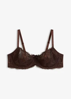 Best Sujetador con aros, guateado lateral y encaje delicado Mujer Lencería|Sujetadores