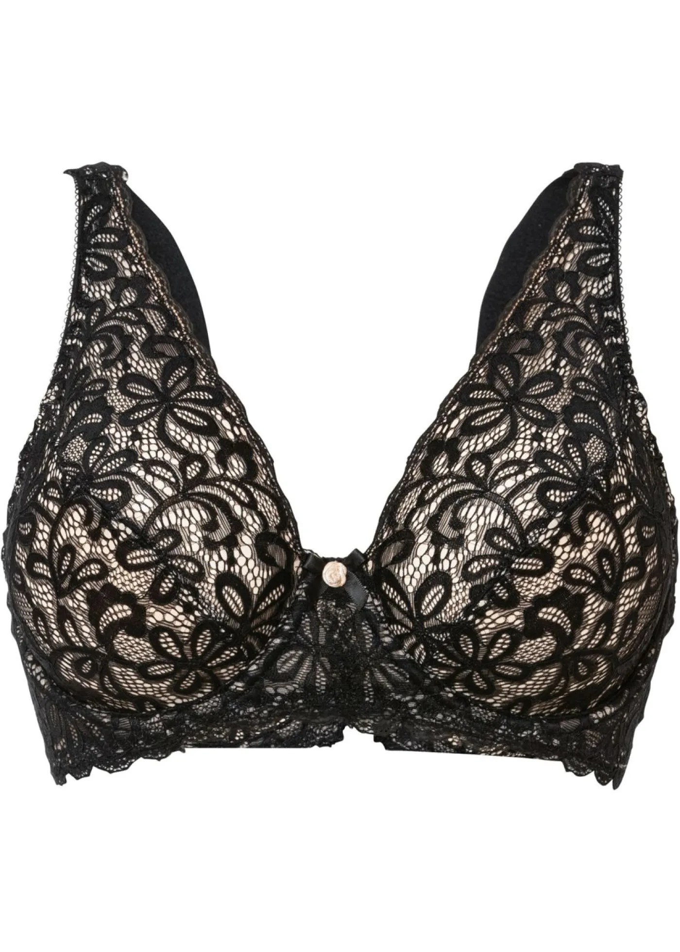 Discount Sujetador con aros y encaje delicado Mujer Lencería|Sujetadores