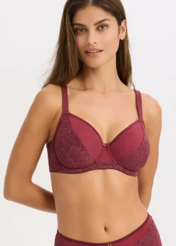 Online Sujetador con aros y encaje delicado Mujer Sujetadores