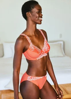Hot Sujetador con aros y encaje delicado (2 unidades) Mujer Novedades|Lencería