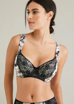 Clearance Sujetador con aros y material brillante Mujer Sujetadores