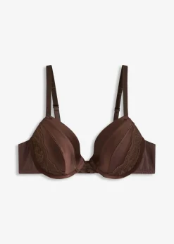 Clearance Sujetador con elegante efecto brillante Mujer Sujetadores De Copa E A H|Lencería