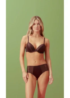 Clearance Sujetador con elegante efecto brillante Mujer Sujetadores De Copa E A H|Lencería