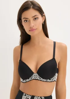 Sale Sujetador con encaje bicolor Mujer Sujetadores