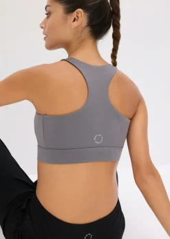New Sujetador deportivo con espalda nadadora y sujeción ligera Mujer Sujetadores