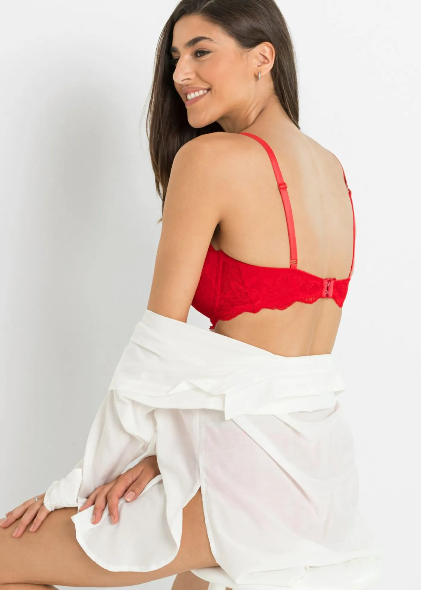 Online Sujetador estilo balconette con aros Mujer Sujetadores De Copa E A H|Sujetadores