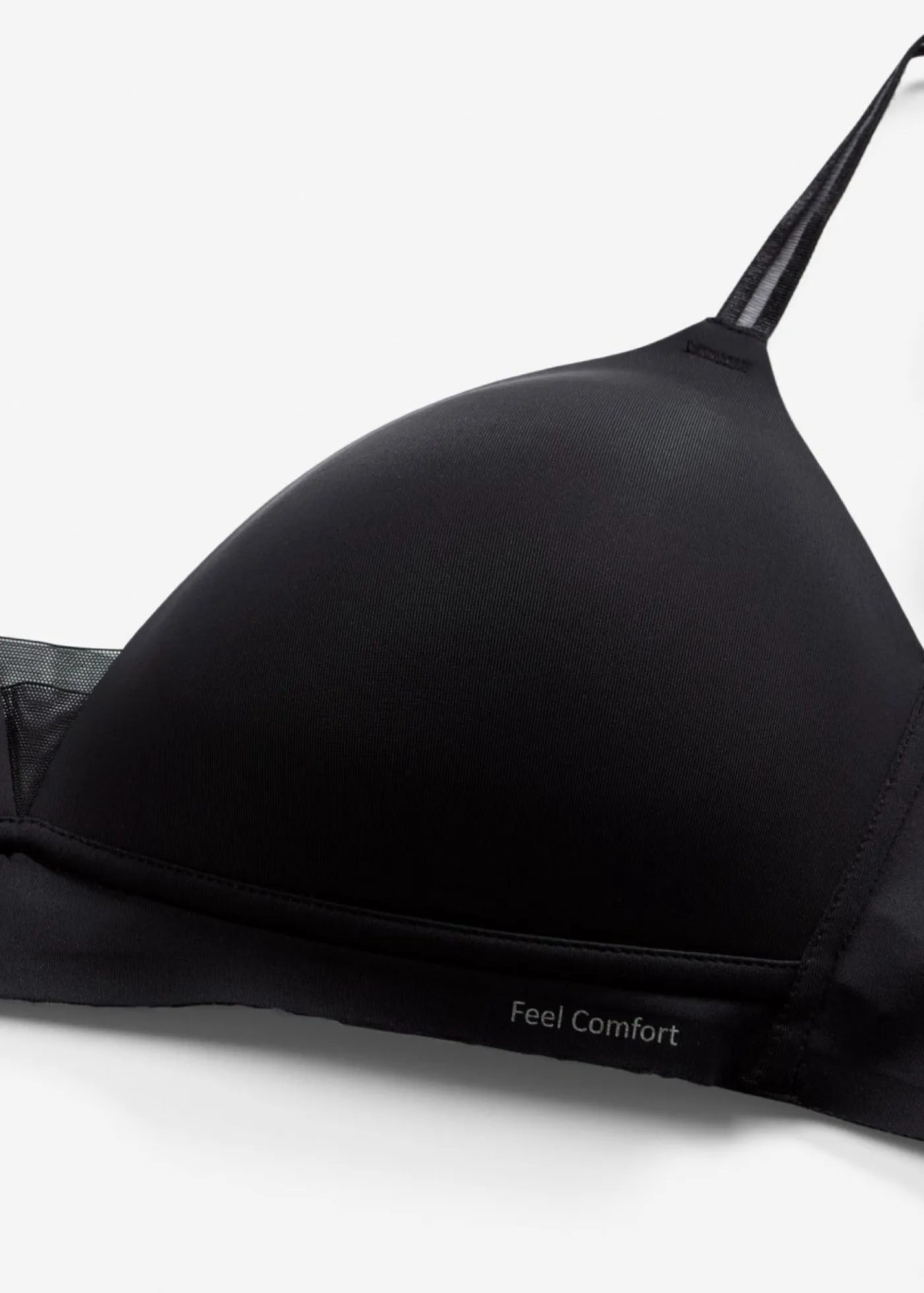 Clearance Sujetador Feel Comfort sin aros con inserto de malla Mujer Sin Costuras|Sujetadores