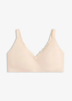 Online Sujetador Feel Comfort sin aros con corte láser y encaje Mujer Novedades|Sujetadores De Copa E A H