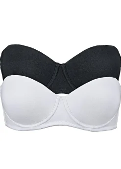 Hot Sujetador multiposición con aros y algodón orgánico (2 unidades) Mujer Ropa Interior De Algodón|Sujetadores De Copa E A H