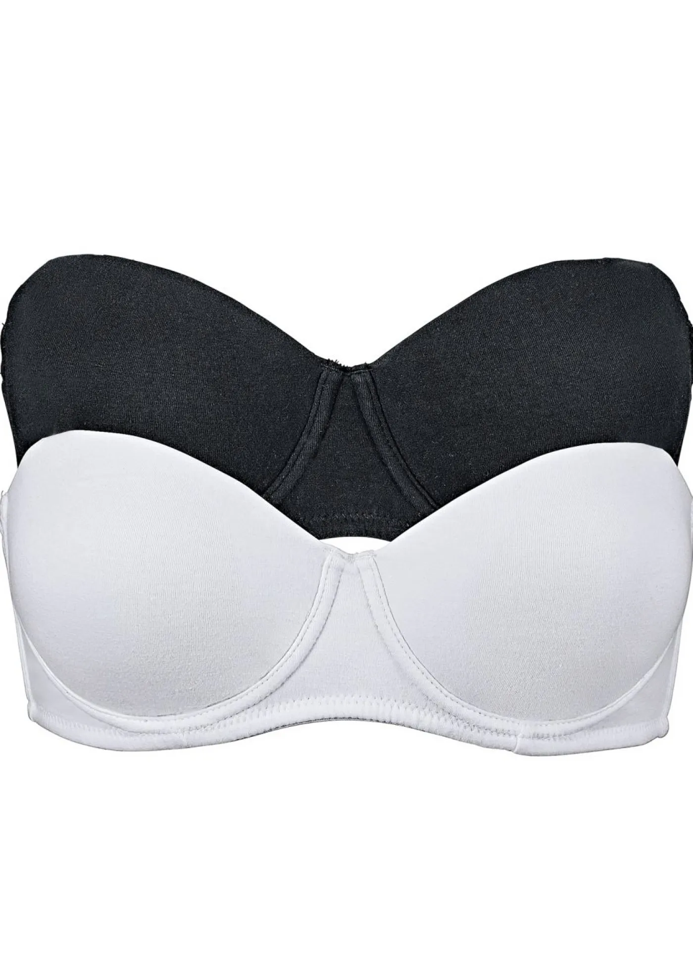 Hot Sujetador multiposición con aros y algodón orgánico (2 unidades) Mujer Ropa Interior De Algodón|Sujetadores De Copa E A H