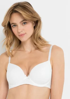 Discount Sujetador push-up con aros y algodón orgánico (2 unidades) Mujer Básicos|Ropa Interior De Algodón