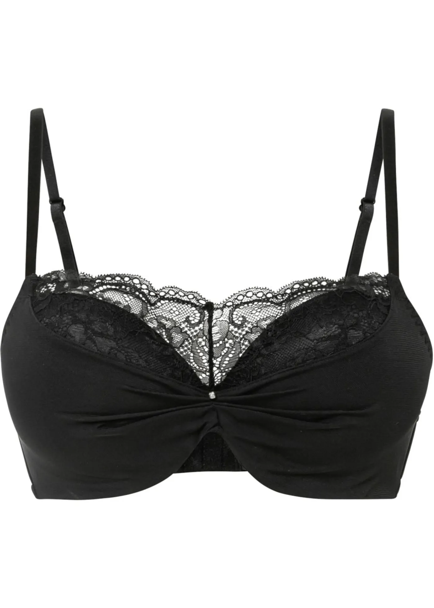 Sujetador push-up con detalles de pedrería Mujer Lencería|Sujetadores