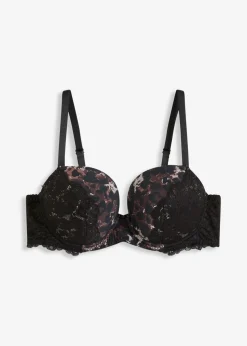 Clearance Sujetador push-up con encaje fino Mujer Sujetadores De Copa E A H|Lencería