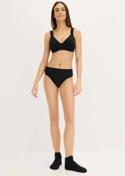 Best Sujetador reductor básico de algodón orgánico con aros (2 unidades) Mujer Ropa Interior De Algodón