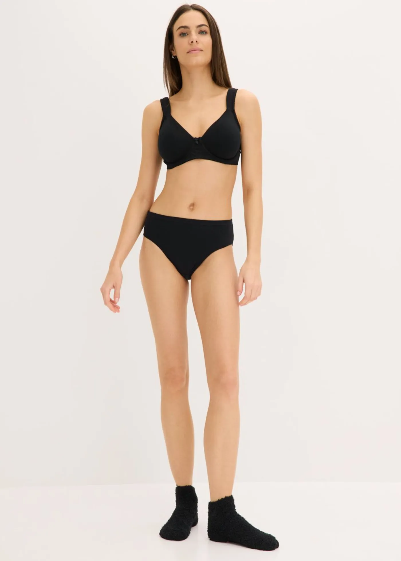 Best Sujetador reductor básico de algodón orgánico con aros (2 unidades) Mujer Ropa Interior De Algodón