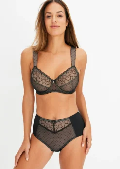Sale Sujetador reductor con bordado elegante Mujer Lencería|Sujetadores