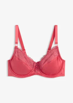 Best Sujetador reductor con bordado brillante de flores Mujer Sujetadores|Lencería