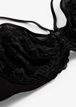 Hot Sujetador reductor con encaje delicado Mujer Lencería