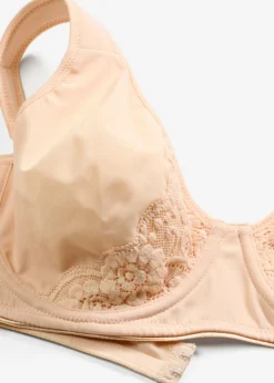 Sale Sujetador reductor con tirantes acolchados Mujer Novedades|Sujetadores De Copa E A H