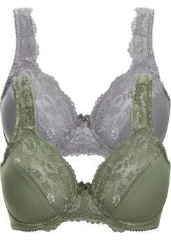 Online Sujetador reductor con tirantes acolchados (2 unidades) Mujer Sujetadores|Lencería