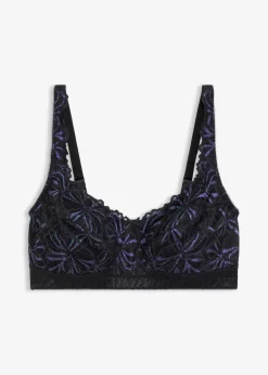 Best Sujetador reductor sin aros con hilo brillante multicolor Mujer Sujetadores De Copa E A H|Sujetadores
