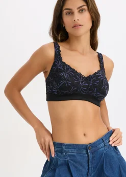Best Sujetador reductor sin aros con hilo brillante multicolor Mujer Sujetadores De Copa E A H|Sujetadores