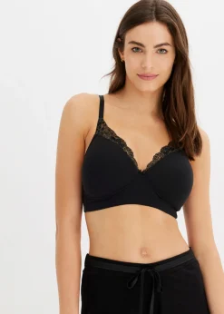 Hot Sujetador sin aros con algodón orgánico (2 unidades) Mujer Ropa Interior De Algodón|Sujetadores De Copa E A H