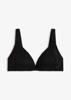 Best Sujetador sin aros con canalé suave Mujer Sujetadores|Lencería