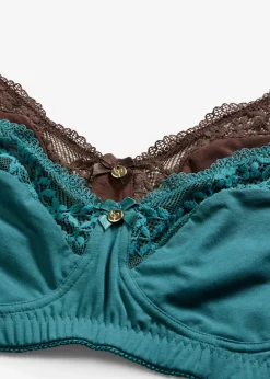 Clearance Sujetador sin aros de algodón orgánico (2 unidades) Mujer Sujetadores|Novedades