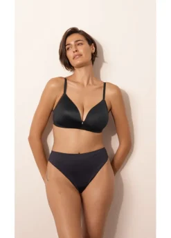 Outlet Sujetador sin aros de material brillante Mujer Sujetadores