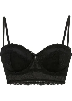 Outlet Sujetador tipo balconette de encaje Mujer Novedades|Sujetadores De Copa E A H