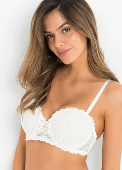 Clearance Sujetador tipo balconette de encaje fino Mujer Sujetadores De Copa E A H