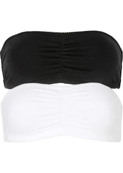 Online Sujetador tipo bandeau (copa A y B) de algodón orgánico (2 unidades) Mujer Ropa Interior De Algodón|Básicos
