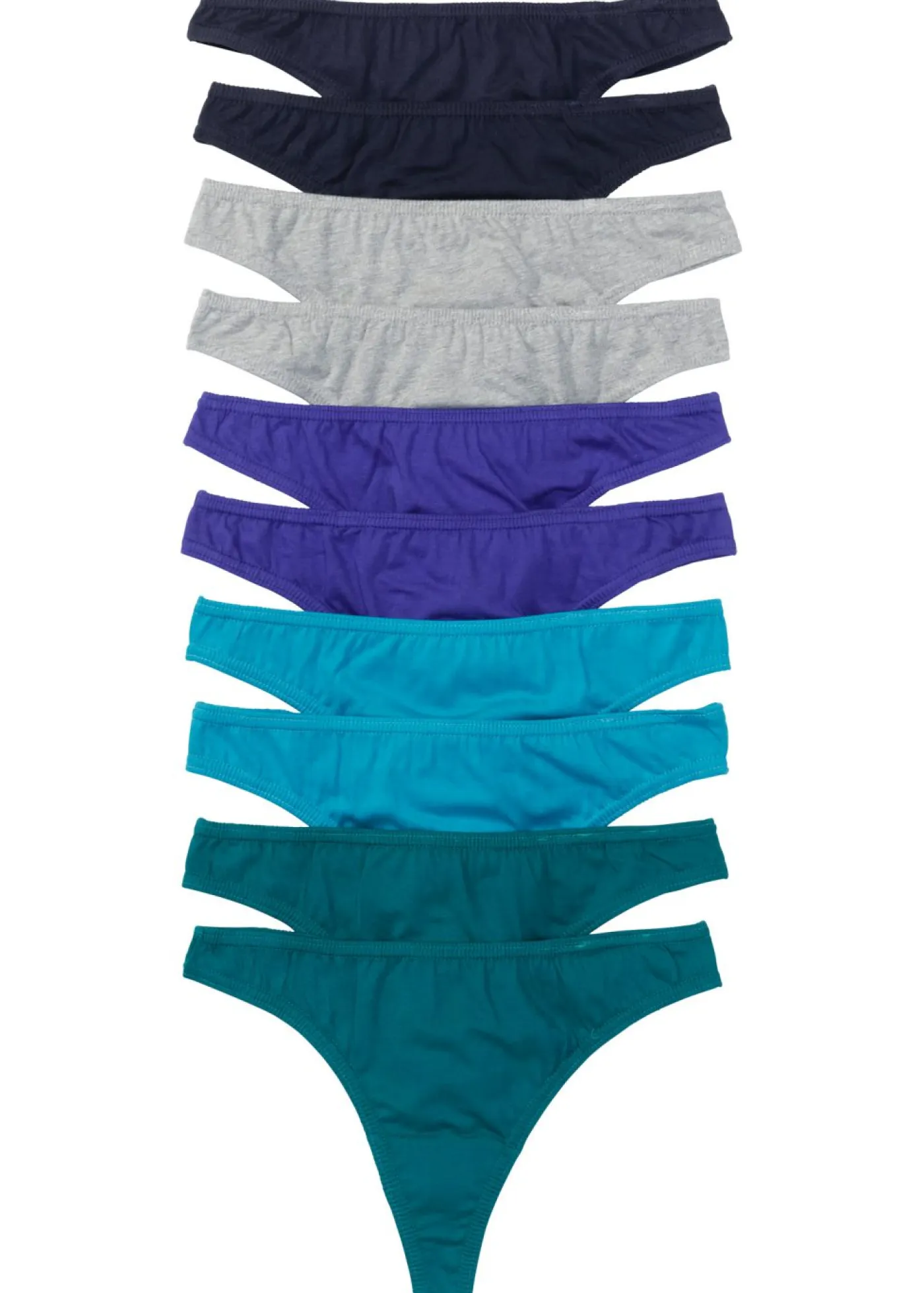 New Tanga (10 unidades) Mujer Ropa Interior De Algodón|Básicos