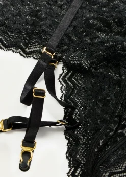 Discount Tanga con abertura y liguero Mujer Lencería Sexy