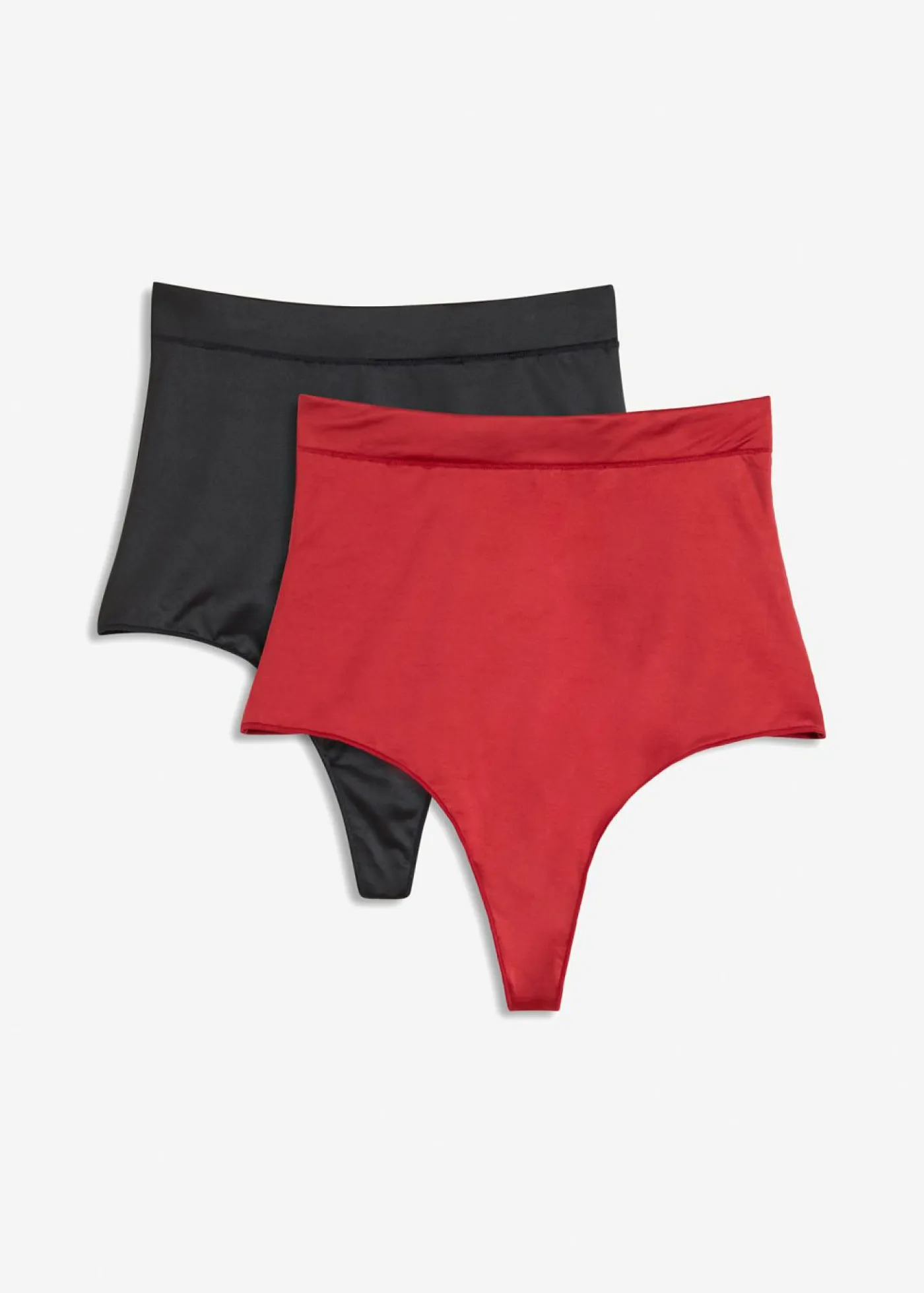New Tanga con efecto brillante y efecto moldeador ligero (2 unidades) Mujer Ropa Interior Moldeadora|Bragas