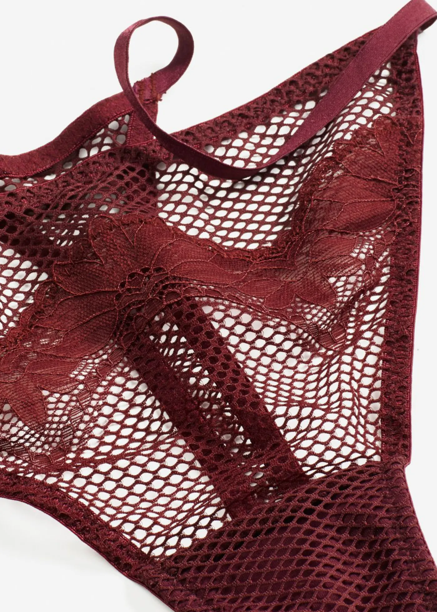 Tanga con encaje sofisticado Mujer Lencería|Bragas