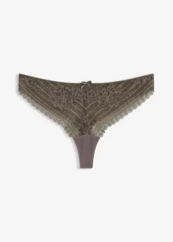 Best Tanga de encaje delicado (2 unidades) Mujer Lencería|Bragas