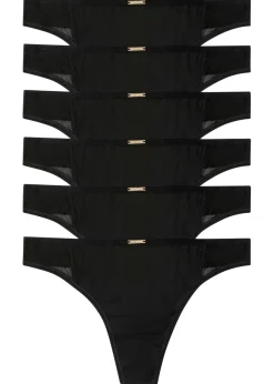 Tanga de microfibra de la serie Feel Comfort (6 unidades) Mujer Ropa Interior Deportiva|Básicos