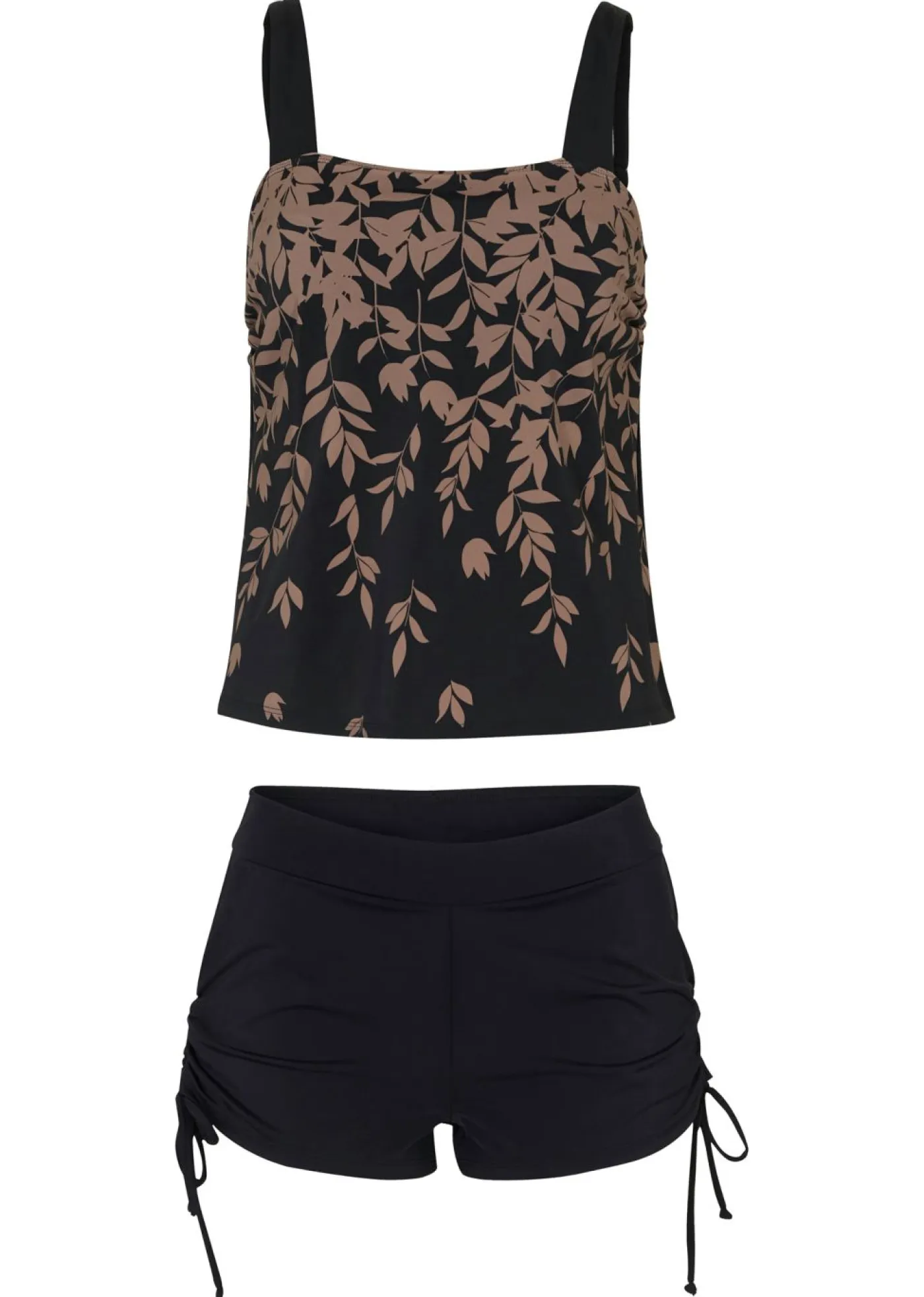 Tankini (2 piezas) con pantalón de baño Mujer Ropa De Baño Cubridora|Tankinis