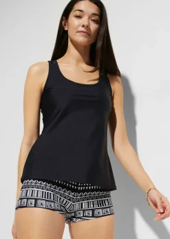 Online Tankini (3 piezas) con sujetador bustier Mujer Ropa De Baño Cubridora|Ropa De Baño Deportiva