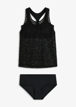 Clearance Tankini (2 piezas) de encaje Mujer Tankinis
