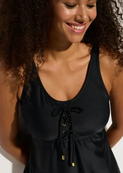Discount Tankini con cordones (2 piezas) Mujer Tankinis