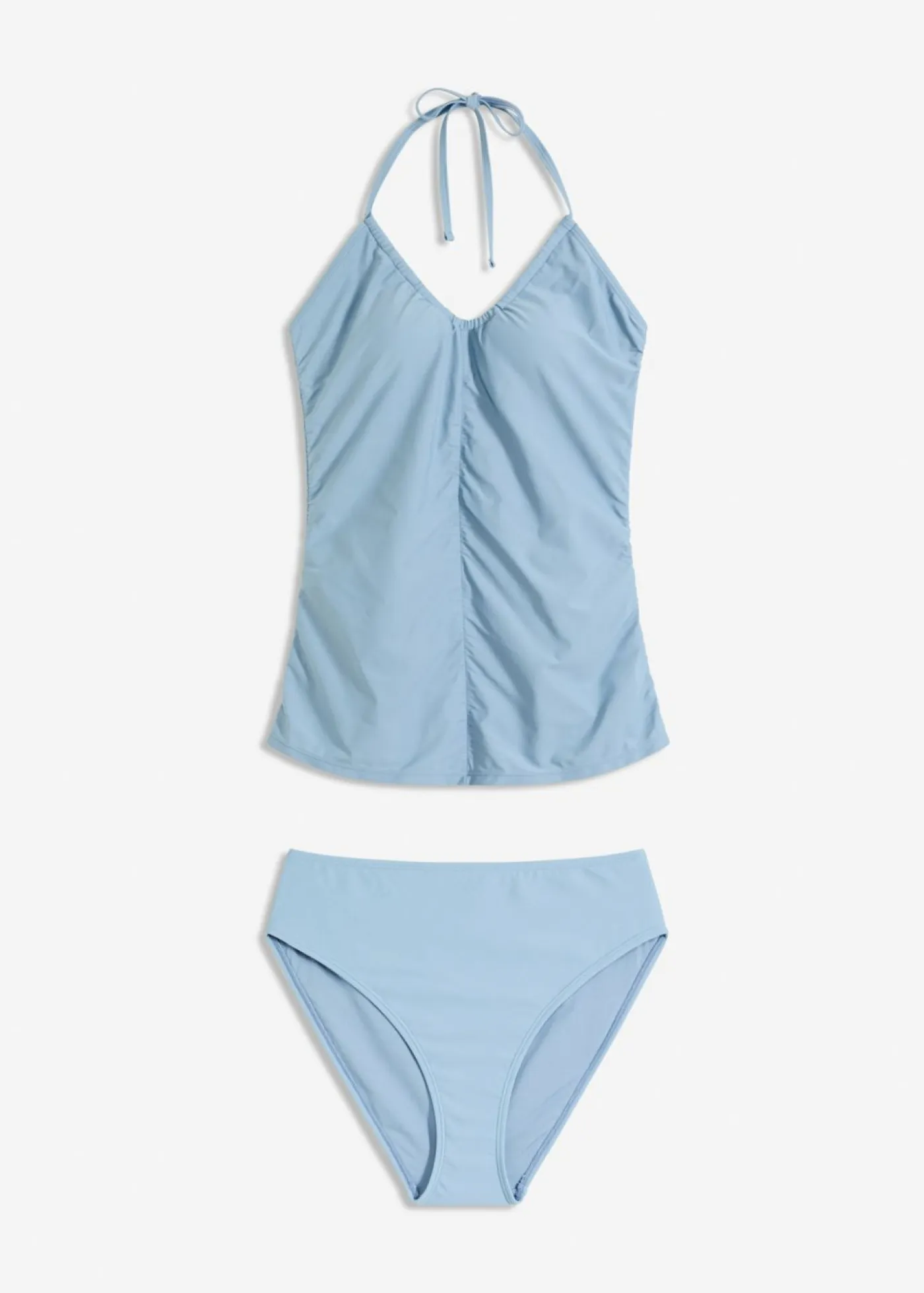 Best Tankini con cuello halter (2 piezas) con fruncido Mujer Tankinis