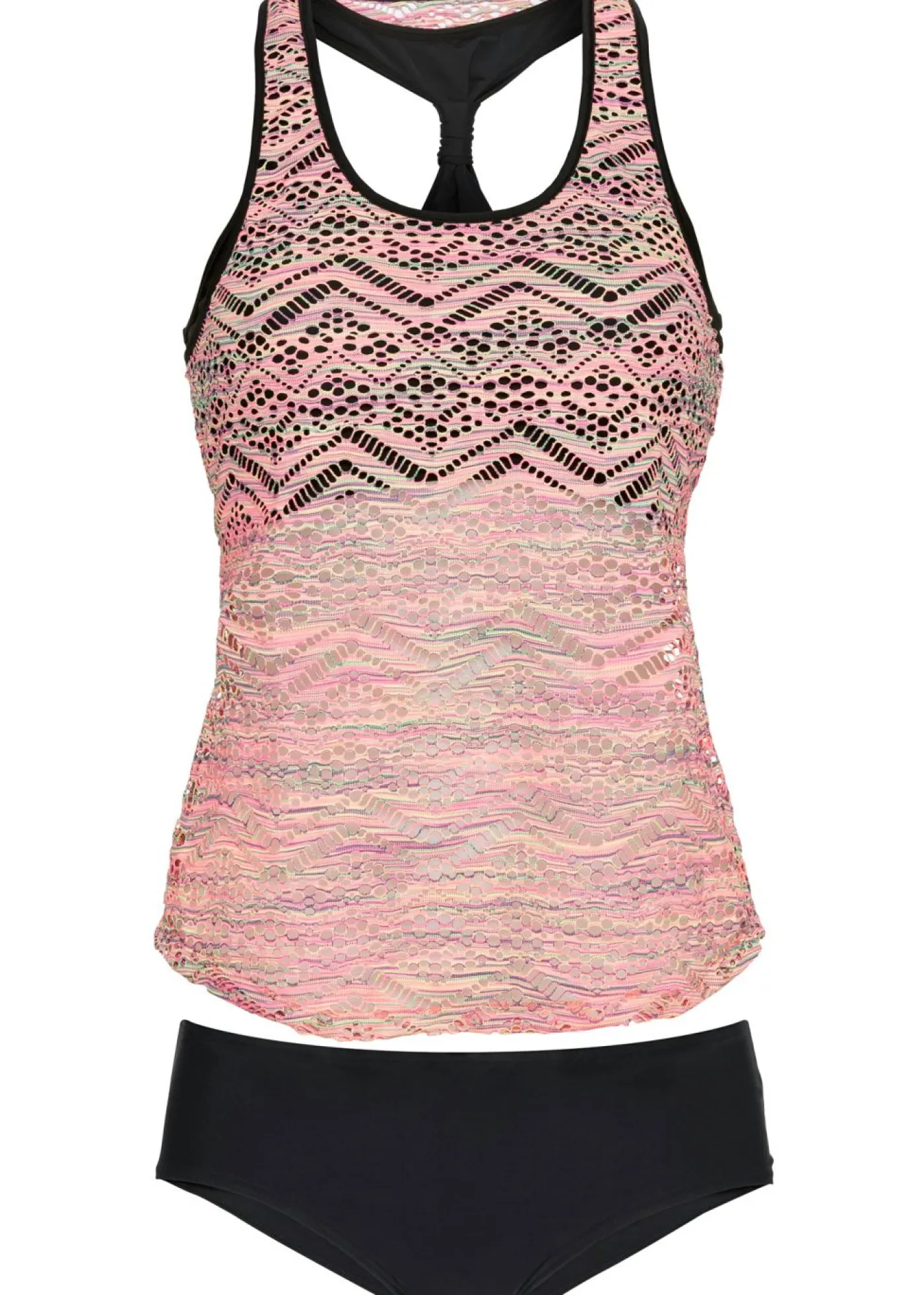 Hot Tankini con encaje elástico (2 piezas) Mujer Tankinis