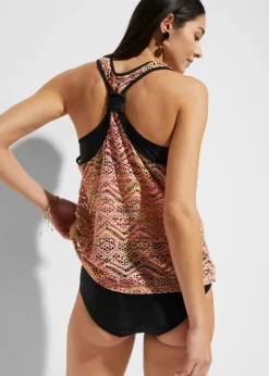 Hot Tankini con encaje elástico (2 piezas) Mujer Tankinis