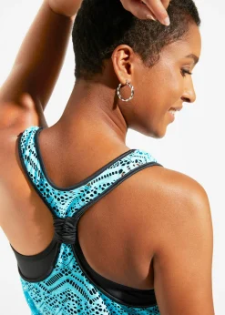 Clearance Tankini con encaje elástico (2 piezas) Mujer Tankinis