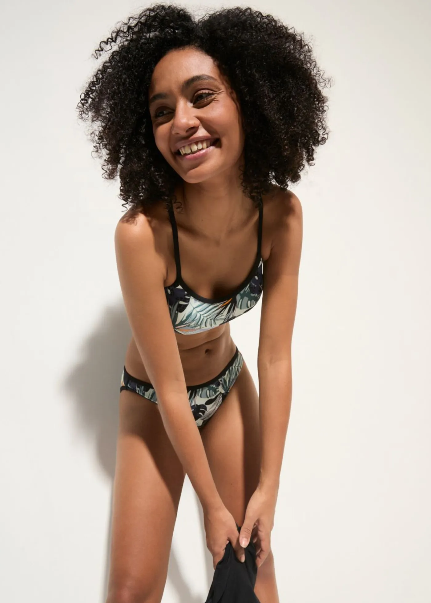 Best Tankini holgado (3 piezas) con top de bikini tipo bustier Mujer Tankinis